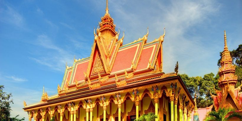 kiến trúc chùa khmer nam bộ