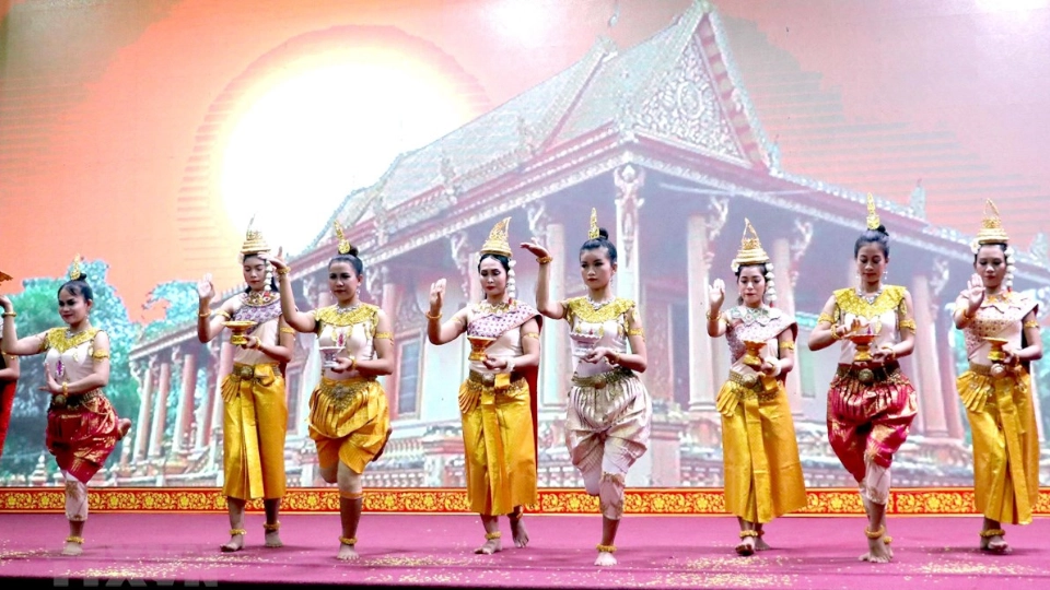 múa hát tết khmer